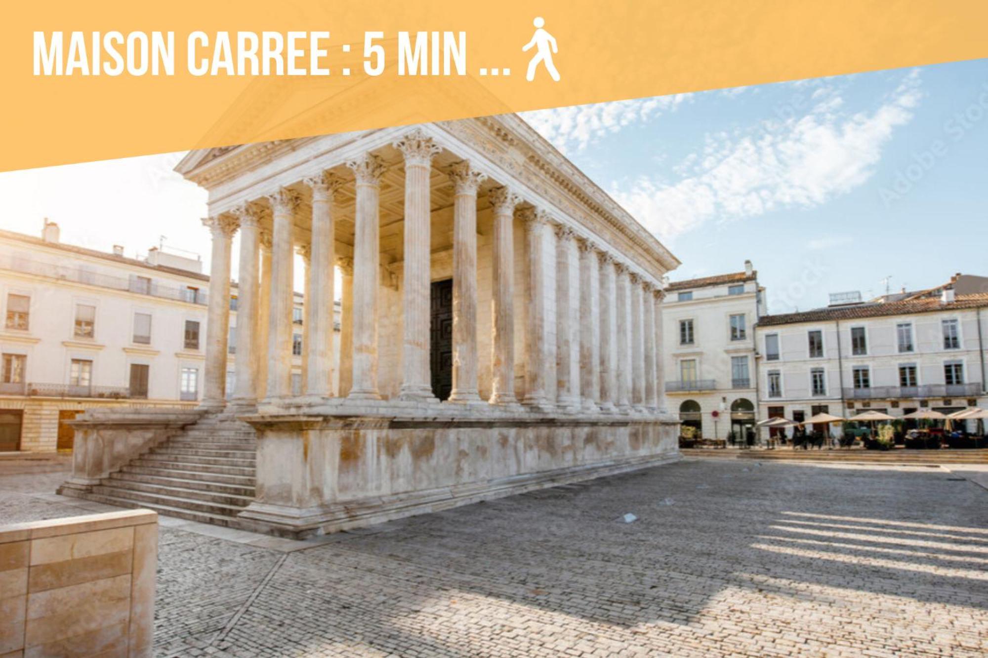 Le Vintage, Appart,Hotel Particulier, Centre Nimes Maisoncarreeconciergerie מראה חיצוני תמונה