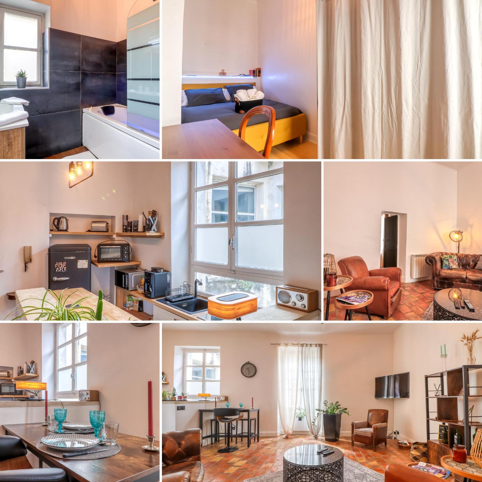 Le Vintage, Appart,Hotel Particulier, Centre Nimes Maisoncarreeconciergerie מראה חיצוני תמונה